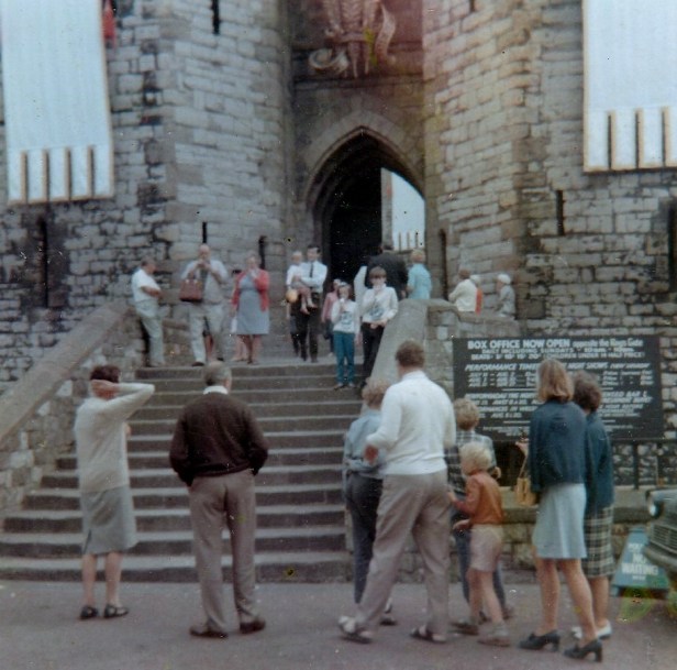 1969 Roselle and Graham Lightfoot at Caernarfon